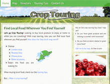 Tablet Screenshot of croptouring.com